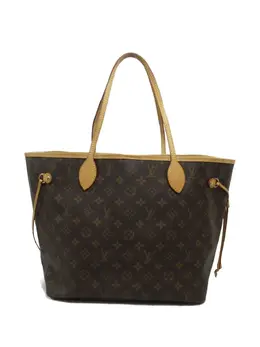 Louis Vuitton Pre-Owned: Коричневая сумка-шоппер 