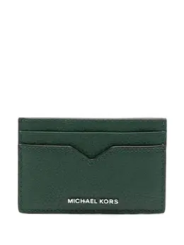 Michael Kors: Зелёный картхолдер  Hudson