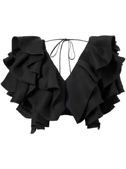 Carolina Herrera: Чёрная блуза 