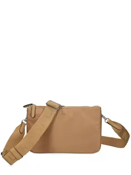 Lauren Ralph Lauren: Бежевая сумка 