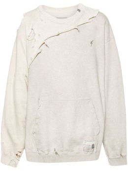 Maison MIHARA YASUHIRO: Белый свитшот 