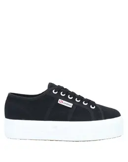 Superga: Чёрные кеды 