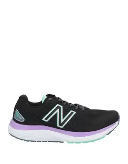 New Balance: Чёрные кроссовки 