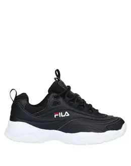 FILA: Чёрные кроссовки 