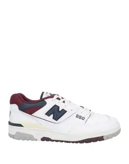 New Balance: Белые кроссовки 