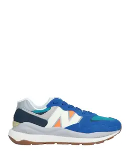 New Balance: Синие кроссовки 