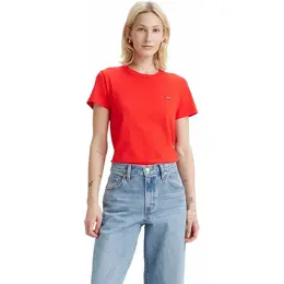 Levi's: Красная футболка  The Perfect Tee