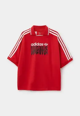 adidas Originals: Красное поло 