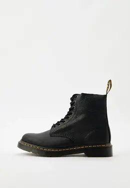 Dr. Martens: Чёрные ботинки 