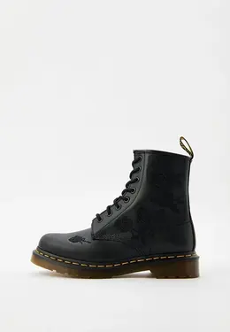 Dr. Martens: Чёрные ботинки 