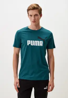 PUMA: Зелёная футболка 