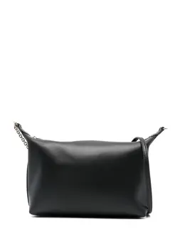 Furla: Чёрная сумка через плечо 