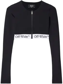 Off-White: Чёрная футболка 