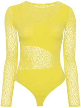Wolford: Жёлтый боди 