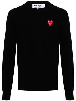 Comme Des Garçons Play: Свитер  Heart из шерсти