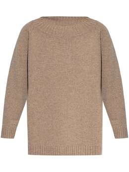 Max Mara: Бежевый свитер 
