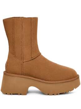 UGG: Коричневые ботинки 