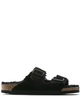 Birkenstock: Чёрные сандалии  Arizona