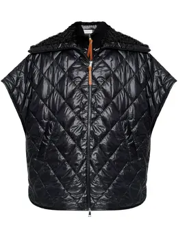 Moncler: Чёрный плащ 