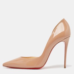 Christian Louboutin: Бежевые туфли 