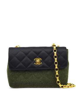 CHANEL Pre-Owned: Чёрная сумка 