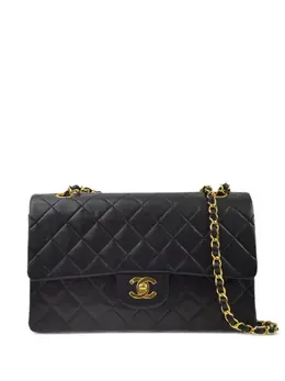 CHANEL Pre-Owned: Чёрная сумка 