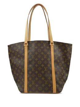 Louis Vuitton Pre-Owned: Коричневая сумка-шоппер 