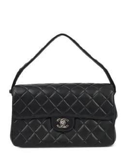 CHANEL Pre-Owned: Чёрная сумка 