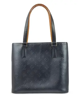 Louis Vuitton Pre-Owned: Голубая сумка-шоппер 