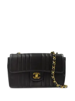 CHANEL Pre-Owned: Чёрная сумка 