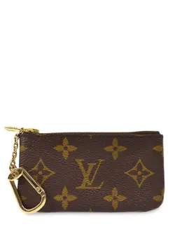 Louis Vuitton Pre-Owned: Коричневая косметичка 