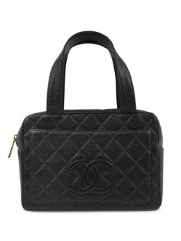 CHANEL Pre-Owned: Чёрная сумка 