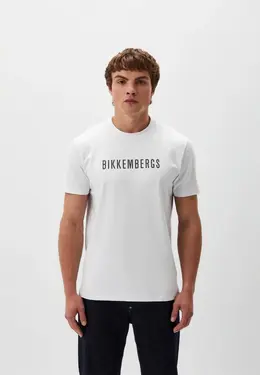 Bikkembergs: Белая футболка 