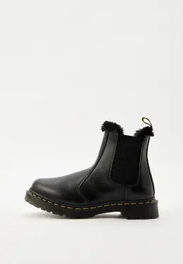 Dr. Martens: Чёрные ботинки 