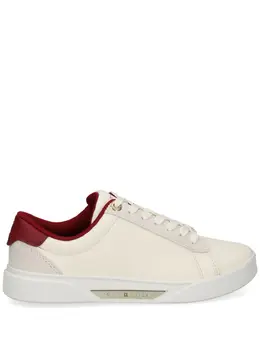 Tommy Hilfiger: Белые кроссовки 