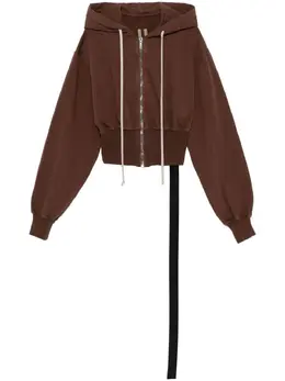 Rick Owens DRKSHDW: Коричневая толстовка 