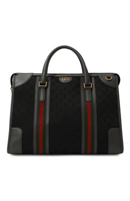 Gucci: Чёрная сумка 