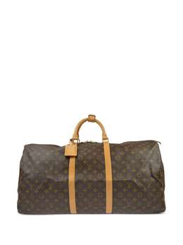 Louis Vuitton Pre-Owned: Коричневая сумка 