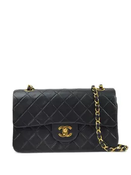 CHANEL Pre-Owned: Чёрная сумка 
