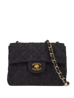 CHANEL Pre-Owned: Чёрная сумка 