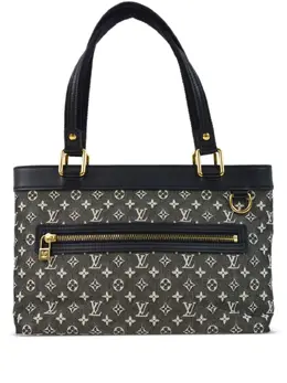 Louis Vuitton Pre-Owned: Чёрная сумка-шоппер 