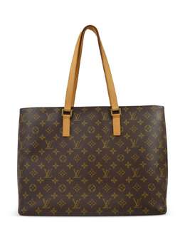 Louis Vuitton Pre-Owned: Коричневая сумка-шоппер 