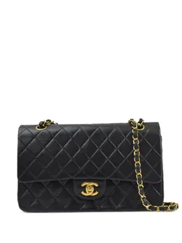 CHANEL Pre-Owned: Чёрная сумка 