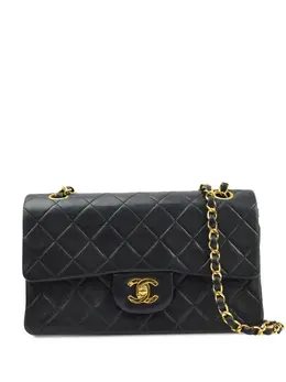 CHANEL Pre-Owned: Чёрная сумка 