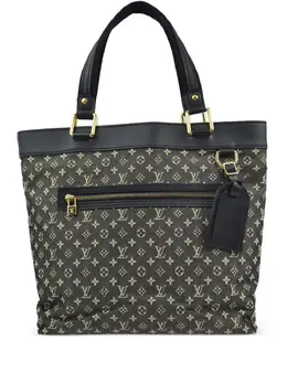 Louis Vuitton Pre-Owned: Чёрная сумка-шоппер 