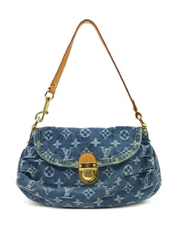 Louis Vuitton Pre-Owned: Голубая сумка 