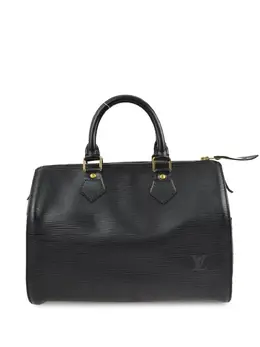 Louis Vuitton Pre-Owned: Чёрная сумка 