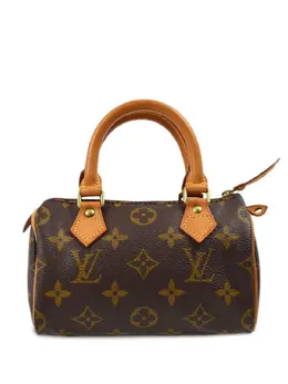 Louis Vuitton Pre-Owned: Коричневая сумка 