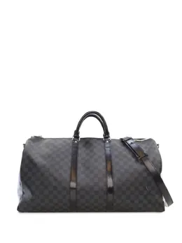 Louis Vuitton Pre-Owned: Чёрная сумка 