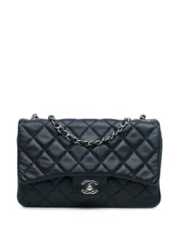 CHANEL Pre-Owned: Голубая сумка 